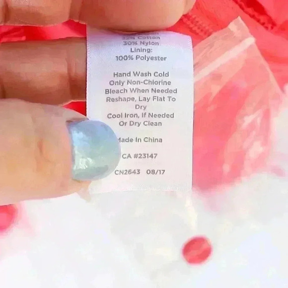 NWT RSVP by Talbots Size 18 pink sleeveless lace ruffle bottom blouse - Picture 13 of 15